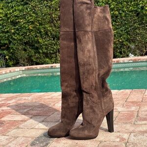 Reed Krakoff, Made in Italy, Thigh High, Stunning Brown Suede Boots 🤩